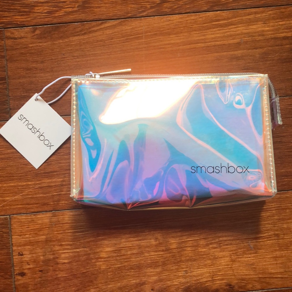 Smashbox holographic cosmetic bag